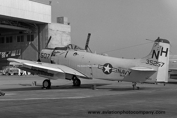 USN VA-115 Douglas A-1H Skyraider 135257/NH507 (1965)