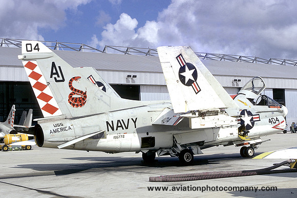 US Navy VA-86 LTV A-7C Corsair II 156772/AJ-404 (1973)