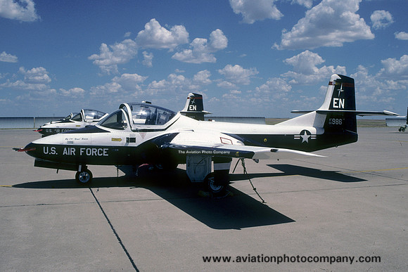 USAF 80 FTW 89 FTS Cessna T-37B Tweet 66-7986/EN at Sheppard AFB (2000)