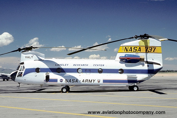 NASA Langley Research Center Vertol CH-47C Chinook NASA-737 (1979)