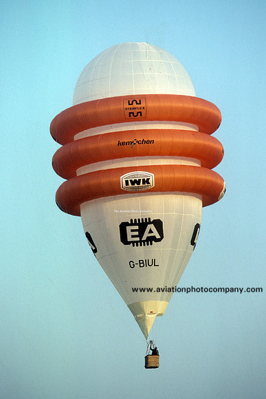 Kem Chen Cameron 60SS Balloon G-BIUL (1982)