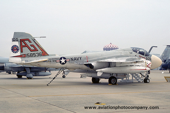 US Navy VA-65 Grumman A-6E Intruder 158536/AG-505 (1976)