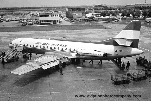Austrian Airlines Sud Caravelle OE-LCI (1967)