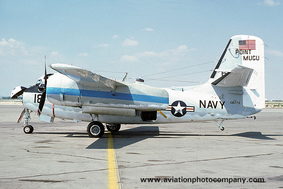 US Navy Point Mugu Grumman C-1A Trader 136773/18 (1976)