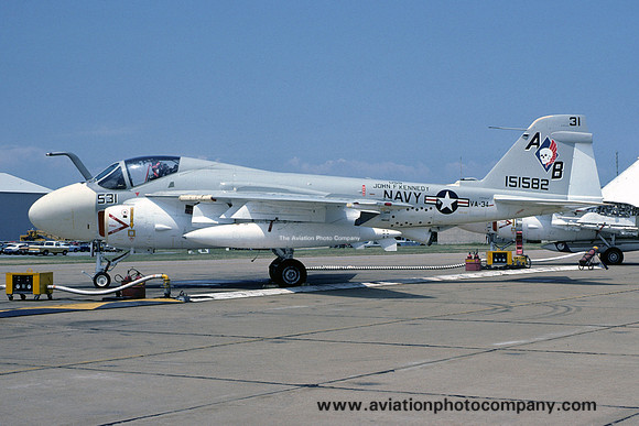 US Navy VA-34 Grumman KA-6D 151582/AB-531 (1974)