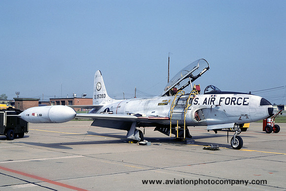 USAF ANG Lockheed T-33A 53-5393 (1978)