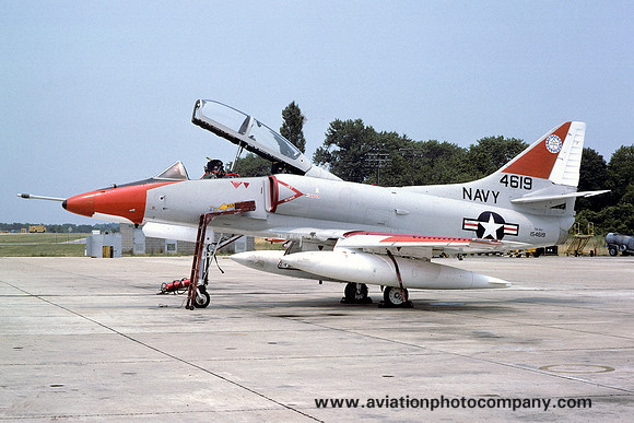 US Navy Naval Air Test Center Douglas TA-4J Skyhawk 154619 (1976)
