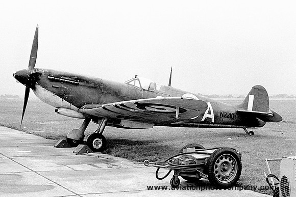 RAF Supermarine Spitfire N2210 used in the Battle of Britain Film (1968)