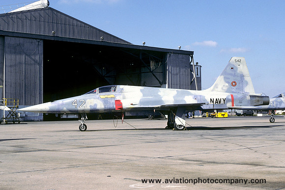 US Navy Top Gun Flight Northrop F-5E Tiger 159880/542 (1981)