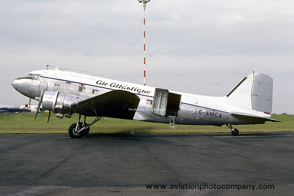 Air Atlantique Douglas C-47 Dakota G-AMCA (1978)