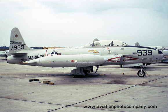 US Navy Washington Lockheed T-33B 137939 (1973)