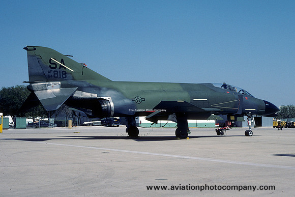 USAF Texas ANG 182 TFS McDonnell F-4C Phantom 64-0818/SA (1984)