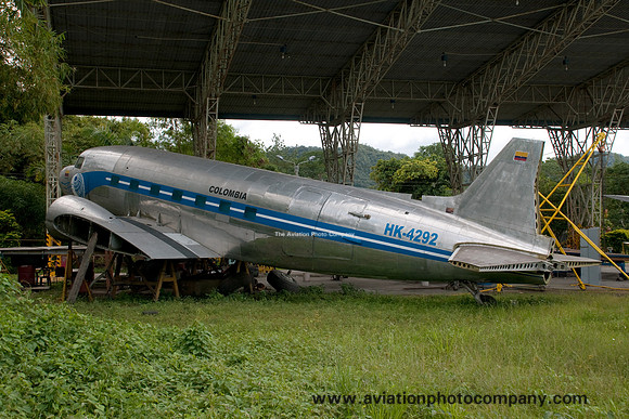Colombian Douglas C-47 Dakota HK-4292 at Villaviciecio (2013)