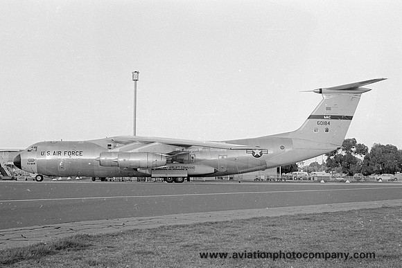 USAF 63 MAW Lockheed C-141A Starlifter 66-0184 (1969)