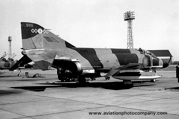 RAF 228 OCU 64 Squadron McDonnell F-4M Phantom FGR.2 XT905/Z at RAF Lossiemouth (1980)