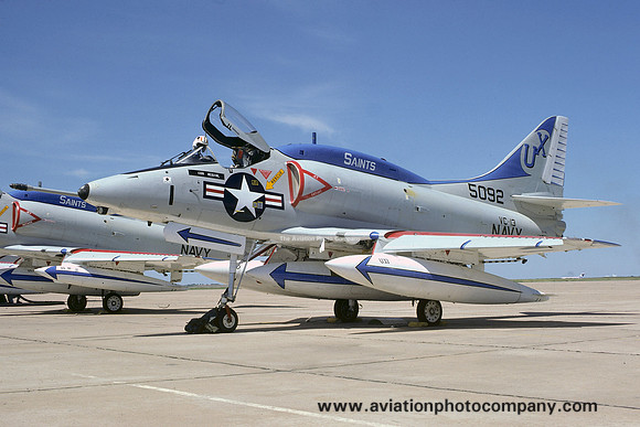 US Navy VC-13 Douglas A-4L Skyhawk 145092/UX-1 (1975)