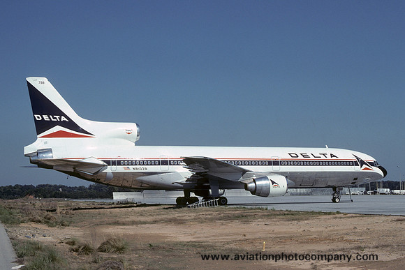 Delta Airlines Lockheed Tristar N81028 at Atlanta IAP (1978)