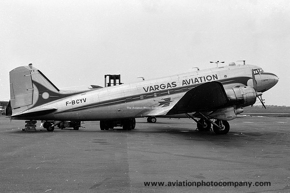Vargas Aviation Douglas C-47 Dakota F-BCYV (1972)