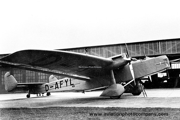 German Civil Dornier Do23 D-AFYL