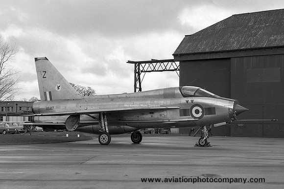RAF 23 Squadron English Electric Lightning T.5 XS417/Z at RAF Coltishall (1968)
