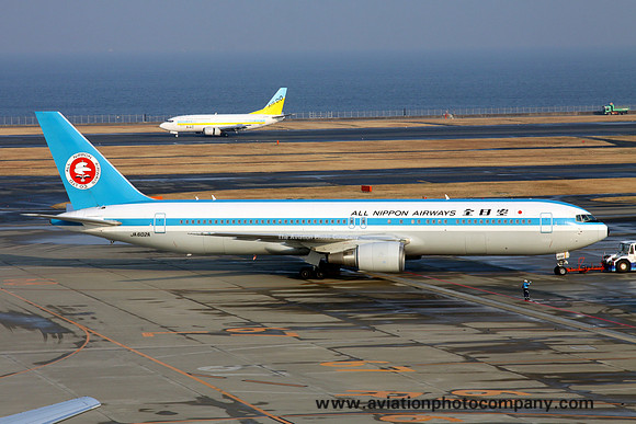 ANA Boeing 767-300 JA602A at Tokyo Haneda (2012)