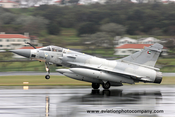 UAE Air Force Dassault Mirage 2000-9 729 at Lajes (2013)