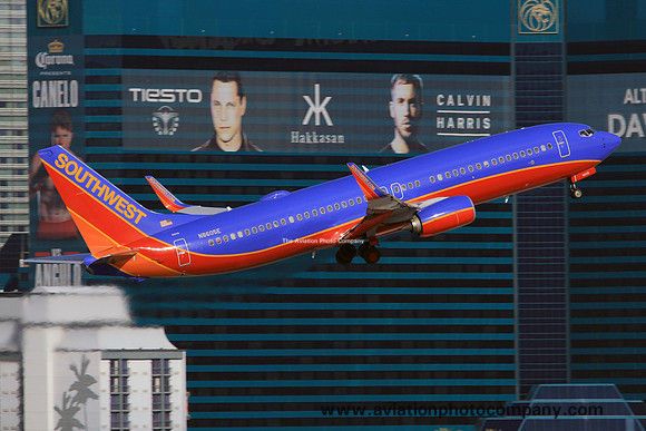 Southwest Airlines Boeing 737-800 N8605E at Las Vegas (2014)