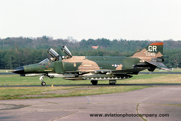 USAF 32 TFS McDonnell F-4E Phantom 74-1045/CR (1978)