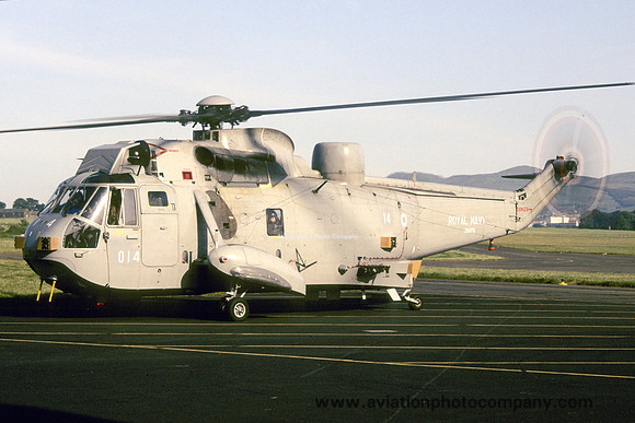 Royal Navy 820 Squadron Westland Sea King HAS.6 ZG875/014 (1992)