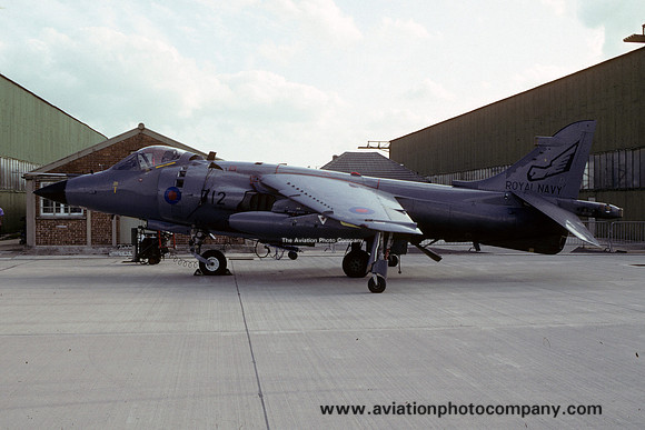 Royal Navy 899 Squadron HS Sea Harrier FRS.1 ZD613/712 (1992)