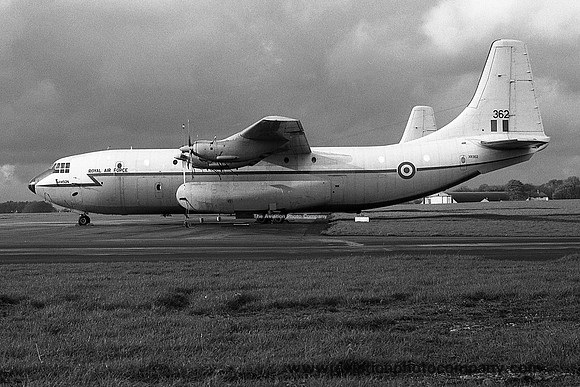 RAF Short Belfast C.1 XR362 stored at Kemble (1976)