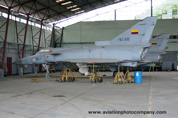 Ecuadorian Air Force IAI Kfir CE FAE906 at Taura (2014)