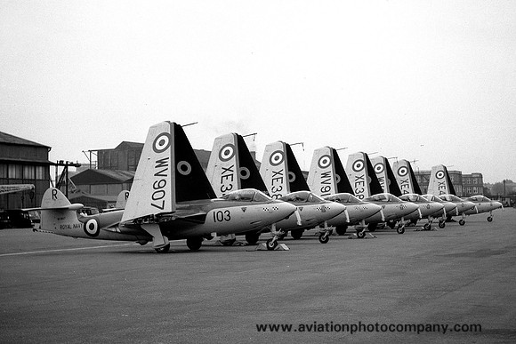Royal Navy 800 Squadron AWA Sea Hawk FGA.4 WV907/R103