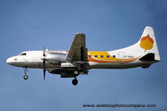 Aspen Convair 580 N73109 (1981)