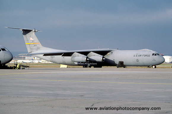USAF 97 AMW Lockheed C-141B Starlifter 65-0219 at Rhein Main (1999)