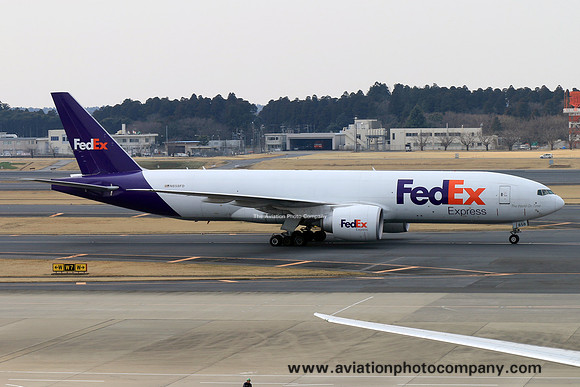 FedEx Boeing 777-200F N858FD at Tokyo Narita (2015)