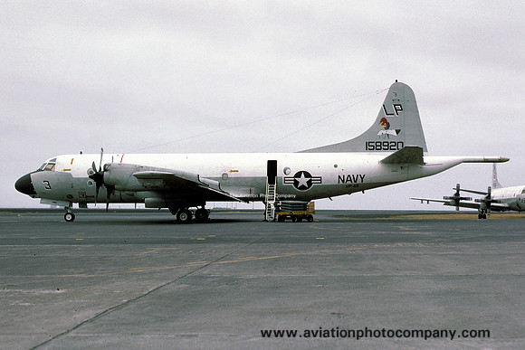 US Navy VP-49 Lockheed P-3C Orion 158920/LP-3 at Keflavik (1976)