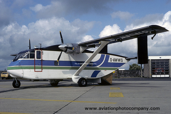 Short Skyvan G-AWWS (1981)