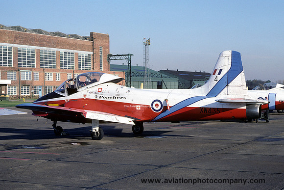 RAF Poachers Hunting Jet Provost T.5A XW435/4 (1980)