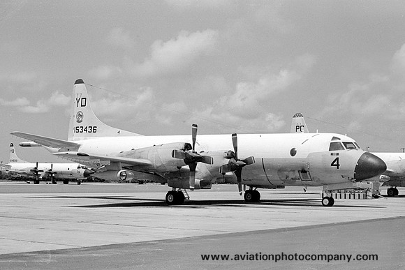 US Navy VP-4 Lockheed P-3B Orion 153436/YD-4