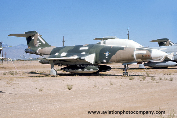 USAF McDonnell F-101B Voodoo 59-0477 stored at MASDC (1975)