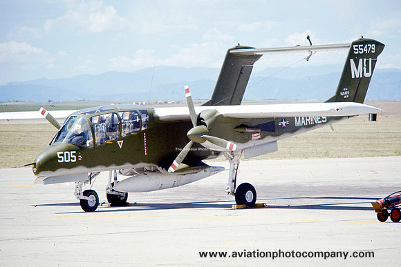 USMC VMO-4 North American OV-10A Brocno 155479/MU-505 (1973)
