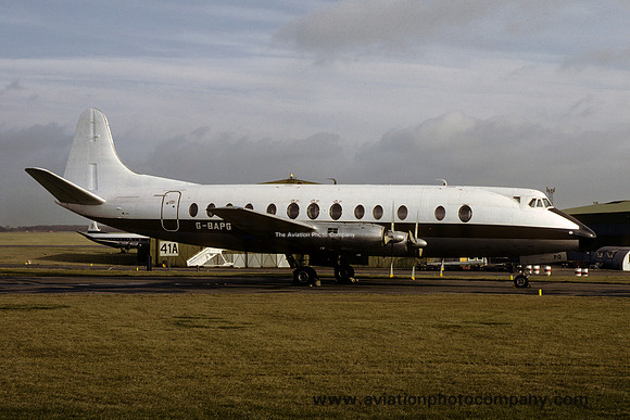 Ex British Midland Vickers Viscount G-BAPG (1981)