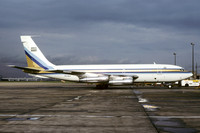 Quadriga Ltd Boeing 720-047B HZ-NAA at London Heathrow (1979)