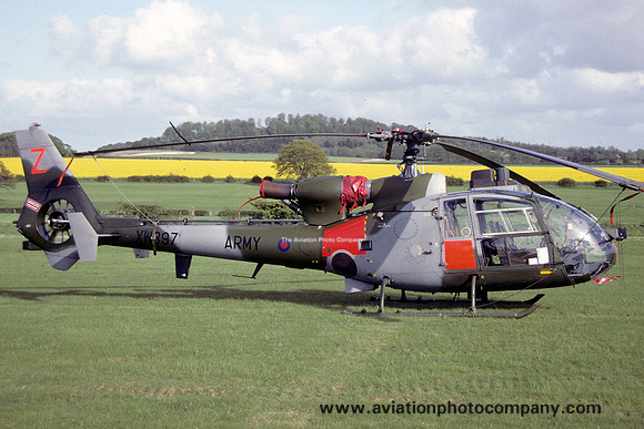 AAC 670 Squadron Westland Gazelle AH.1 XW397/Z (1992)