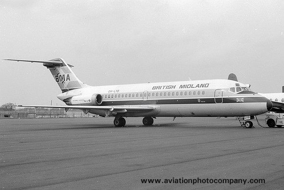 British Midland Douglas DC-9-32 OH-LYB (1978)