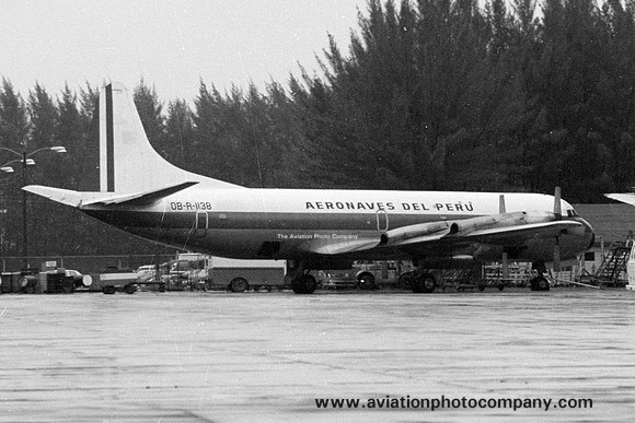Aeronaves del Peru Lockheed Electra OB-R-1138 (1978)