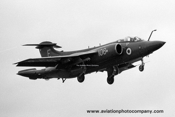 Royal Navy 800 Squadron Blackburn Buccaneer S.2 XV361/E106 (1970)