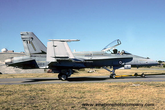 RAAF 77 Squadron McDonnell Douglas F/A-18A A21-5 (1991)