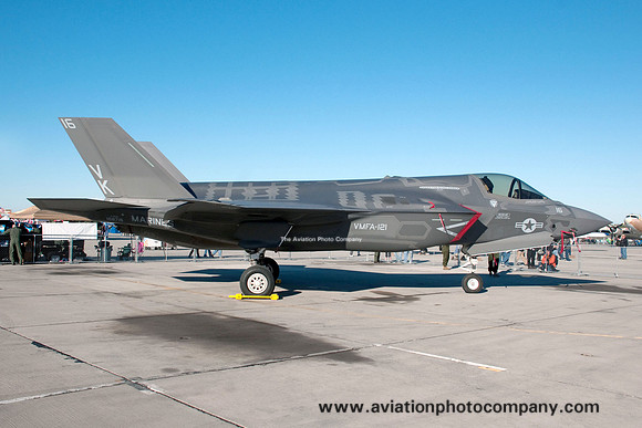 USMC VMFA-121 Lockheed F-35B 168718/VK16 at the MCAS Yuma Airshow (2013)